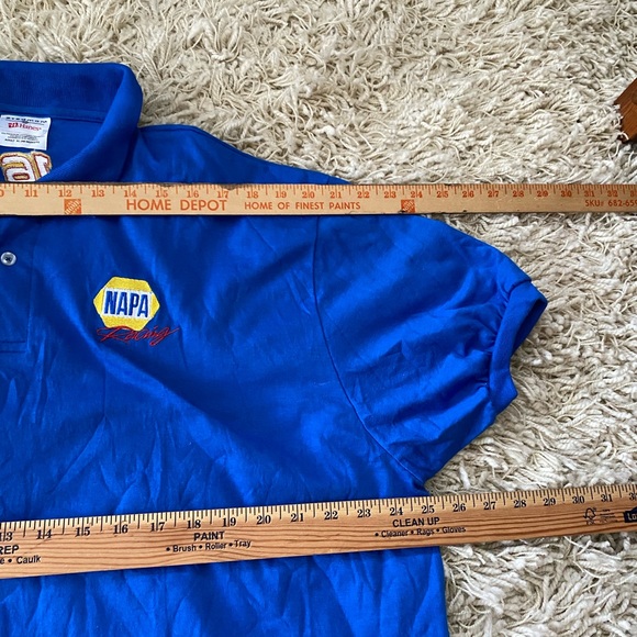 Vintage NAPA Racing Blue mens T-Shirt - Picture 4 of 10